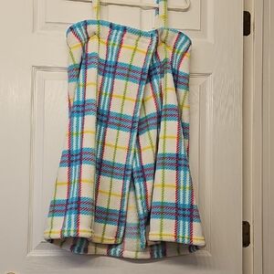 Mountain Lake Colorful Towel, Wrap,  Loungewear, Coverup, Size Large